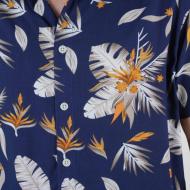 Chemisette Manches Courtes Marine Homme Deeluxe Pearl vue 3