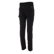 Pantalon Cargo Noir Garçon Paname Brothers SAN vue 2