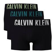 Boxers Noir/Vert Homme Calvin Klein Jeans Trunk pas cher