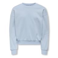 Sweat Bleu Fille Kids ONLY Mya pas cher