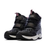 Après Ski Noir/Mauve Fille Geox Sentiero vue 3