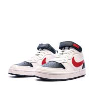 Baskets Blanche/Rouge Garçon Nike Court Borough Mid 2 vue 6