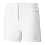 Short de Golf Blanc Femme Puma Bahama pas cher