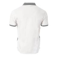 Polo Blanc/Bleu Homme RMS26 91182 vue 2