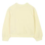 Gelbes Sweatshirt für Mädchen von Billieblush U20880 Yellow Ansicht 3