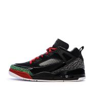 Baskets Noires/Rouges Homme Nike Jordan Spizike Low pas cher