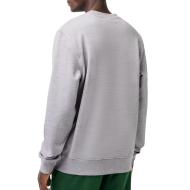 Sweat Gris Homme Lacoste Classic Fit vue 2