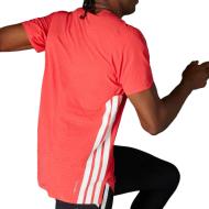 T-Shirt de Sport Rouge Homme Adidas Adizero vue 3