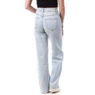 Jean Droit Bleu Femme Monday Premium 603 vue 2