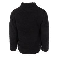 Veste Sherpa Noir Homme Paname Brothers Full Zip vue 2