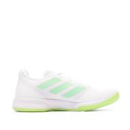 Chaussures de Tennis Blanche Homme Adidas Courtflash vue 2