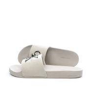 Claquette Beige Homme Calvin Klein Jeans Slide pas cher