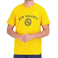T-shirt Jaune Homme New Balance Seasonal pas cher