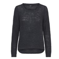 Pull Gris Femme Only Geena Xo vue 3