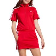 Robe Rouge Femme Adidas Firebird pas cher