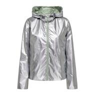 Parka Vert/Argent Femme Only Fry vue 3