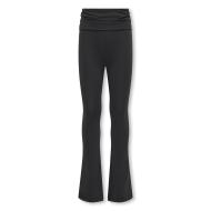 Pantalon fluide Noir Fille Kids ONLY Kogea pas cher