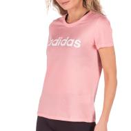 Camiseta Adidas W E Lin Slim rosa de mujer barato