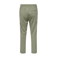 Pantalon fluide Vert Homme Only & Sons Capri vue 2