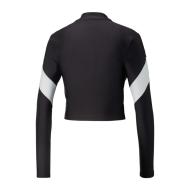 Sweat 1/4 Zip Noir Femme Puma Fit vue 2