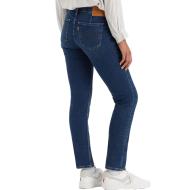 Jean 712 Slim Bleu foncé Femme Levi's Welt Pocket vue 2