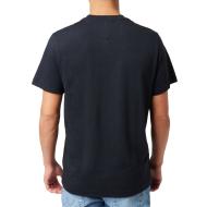 T-shirt Noir Homme Tommy Hilfiger Essential Flag vue 2