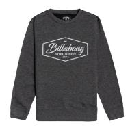 Sweat Gris/Noir Garçon Billabong Wavy