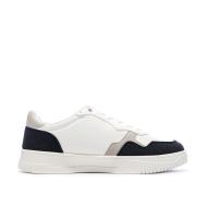 Baskets Blanches/Marines Homme Ellesse Pansit vue 2