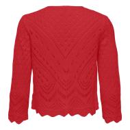 Cardigan Rouge FemmeJDY Sun 3/4 Cropped vue 2