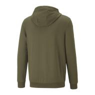 Sweat Kaki Homme Puma Tape Fz vue 2