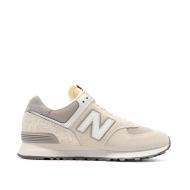 Baskets Beige/Blanc Homme New Balance 574 vue 2