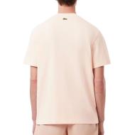 T-shirt Rose Homme Lacoste TH0284 vue 2