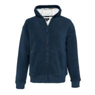 Veste zippé marine homme Schott Hodded Sweat