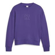 Sweat Violet Femme Puma Infuse Crew pas cher