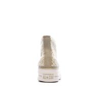 Baskets Beiges Femme Converse Chuck Taylor All Star Lift A05509C vue 3