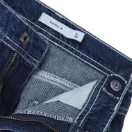 Jean Regular Bleu Foncé Fille Name it Straight 5950 vue 3