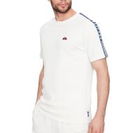 T-shirt en Velours Côtelé Blanc Homme Ellesse Madori