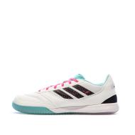 Chaussures de Futsal Blanc/Bleu Homme Adidas Top Sala Competition II pas cher