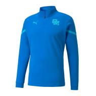 OM Sweat 1/4 zip Training Third Homme Puma 2021/2022 pas cher