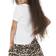 T-shirt Blanc Fille Only Nina vue 2