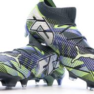 Chaussures de Foot Marines/Vertes Homme Puma Future 7 Ultimate FG/AG vue 7
