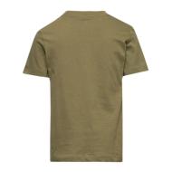 T-shirt Kaki Jack and Jones Chest vue 2