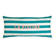 Coussin d'extérieur rectangulaire Bleu Atmosphera Piscine pas cher