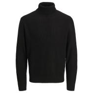 Pull Noir Homme Jack & Jones Rice pas cher