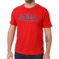 T-shirt Rouge Homme Von Dutch BRU