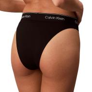 String Schwarz Frau Calvin Klein Jeans Tanga Ansicht 2