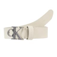 Ceinture Blanche Femme Calvin Klein Jeans Round pas cher