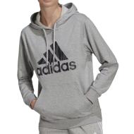 Sweat à Capuche Gris Femme Adidas HF4637 pas cher