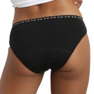 Culottes Menstruel Flux Moyen Noir femme DIM D0AY7 vue 2