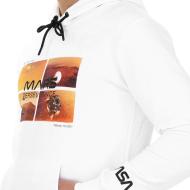 Sweat Capuche Blanc Homme Nasa 08H vue 4